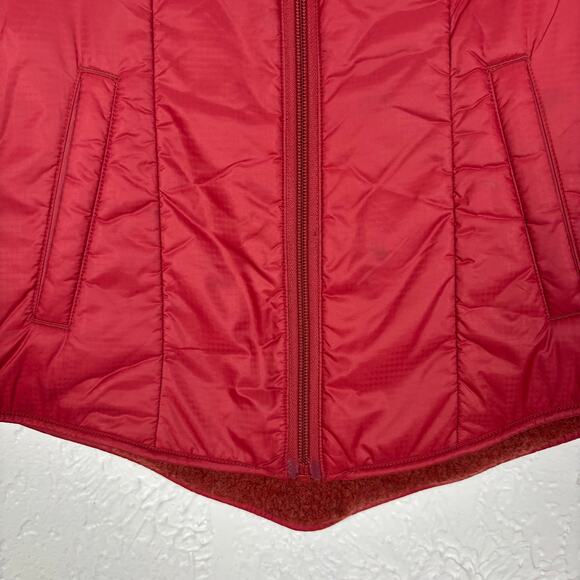 SmartWool Women's Anchor Line Reversible Sherpa Vest in Masala Size XS - Picture 4 of 7